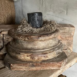 Massieve houten poer