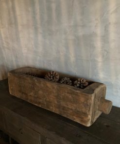 Massief houten Trog