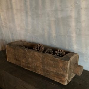 Massief houten Trog