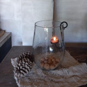 Windlicht incl. waxinelichthouder
