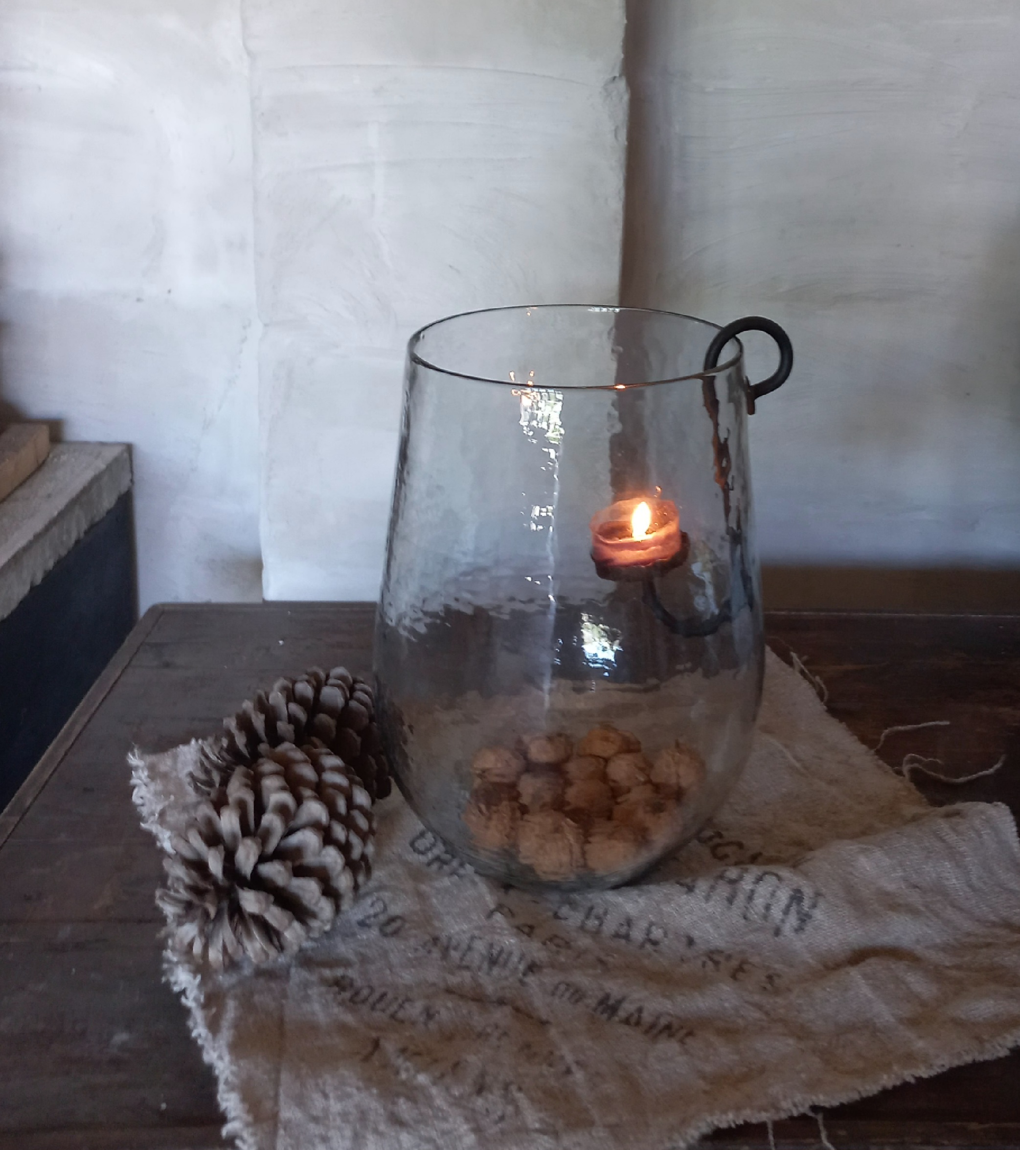 Windlicht incl. waxinelichthouder