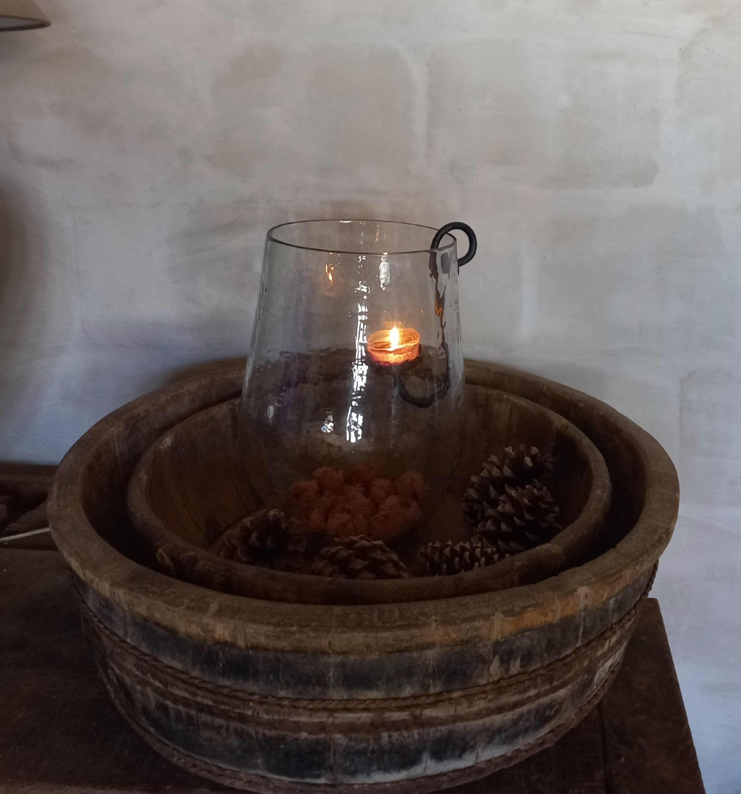 Windlicht incl. waxinelichthouder - Afbeelding 3