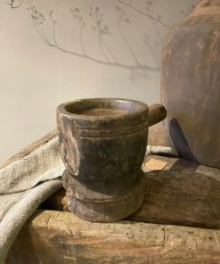 Kleine oude poer met handvat - Afbeelding 3