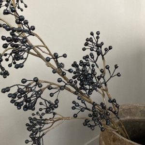 Kunst Rozenbottel zwart