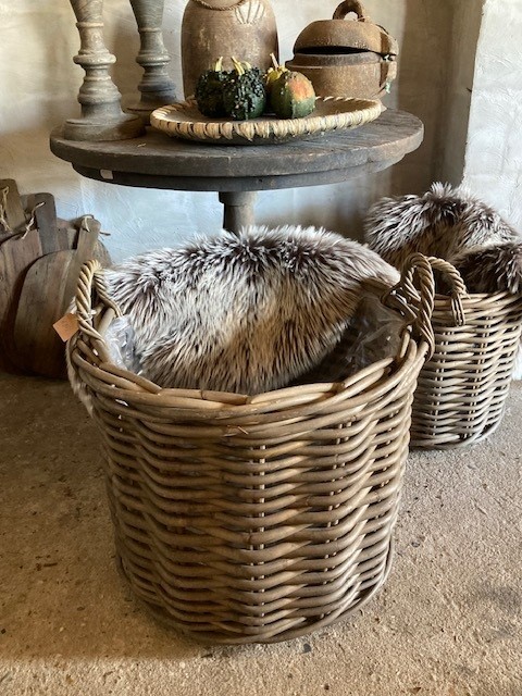 Grove rieten manden - Afbeelding 4