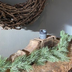 Super mooie kunst guirlande natuurlijk groen