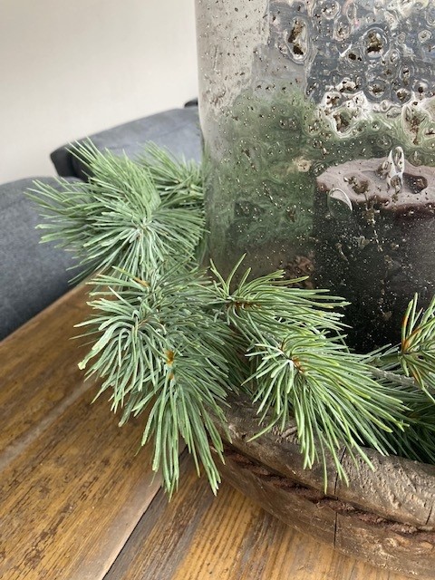 Super mooie kunst guirlande natuurlijk groen - Afbeelding 4