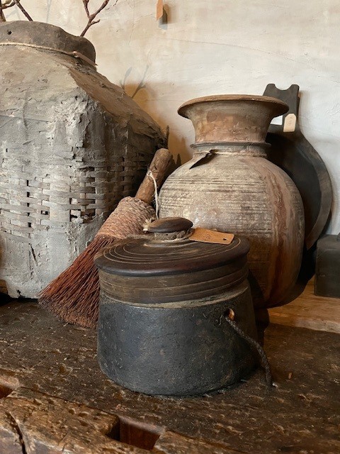 Houten potje met deksel - Afbeelding 2