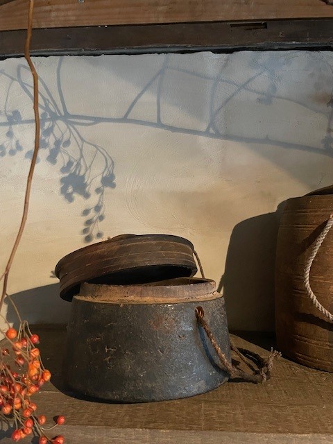 Houten potje met deksel - Afbeelding 5