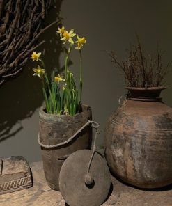 Hoge pot met deksel - A-