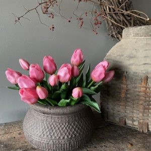 Tulpen kunst roze