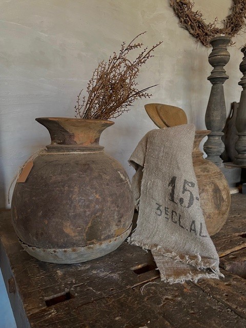 Stoere bolle kruik -F- - Afbeelding 2