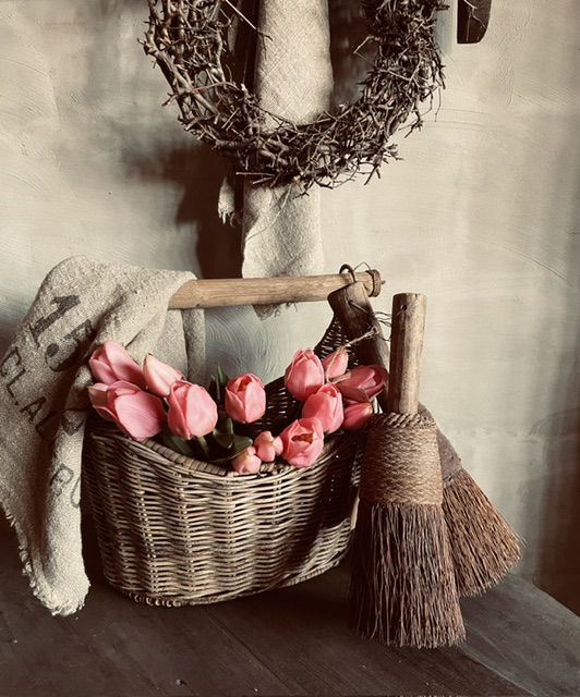 Mandje landelijke stijl - Afbeelding 2