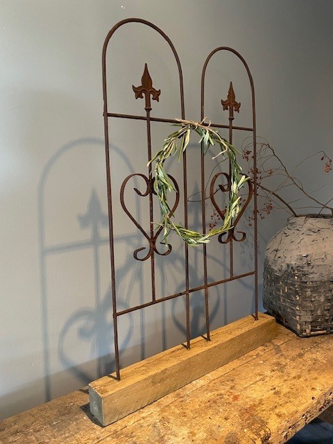 IJzeren raamscherm XXL ( roest ) - Afbeelding 2