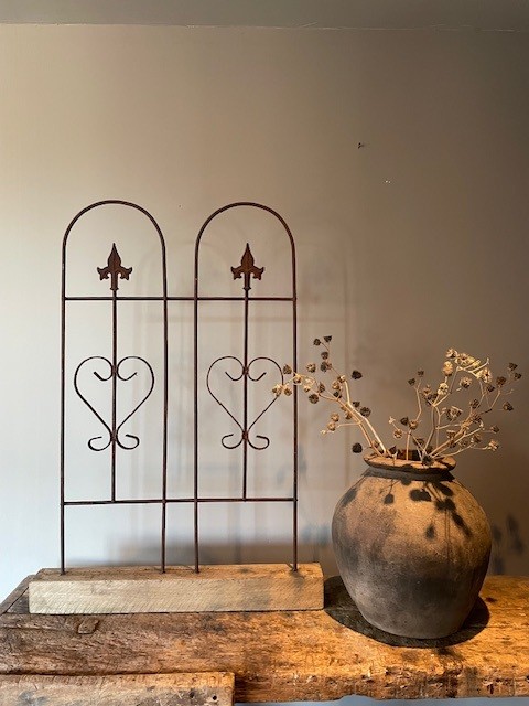 IJzeren raamscherm XXL ( roest ) - Afbeelding 3