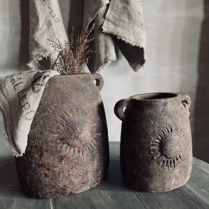 Stenen potten 2 maten