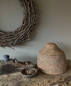 Oude kleine dessert mand met deksel - Afbeelding 3