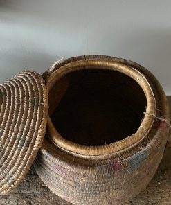 Oude kleine dessert mand met deksel - Afbeelding 5