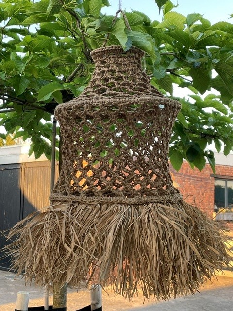 Stoere lamp Ibiza-style - Afbeelding 2