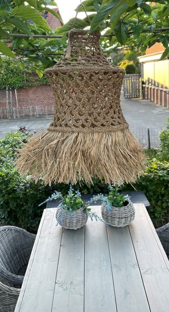 Stoere lamp Ibiza-style