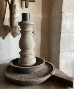 Stoere robuuste kandelaar 35 cm