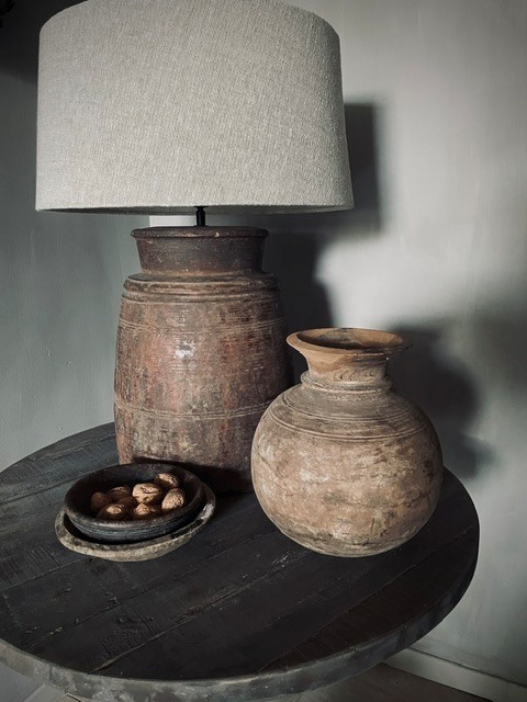 Bolle houten kruik -1- - Afbeelding 4