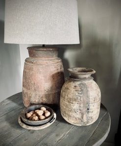 Bolle houten kruik -5-