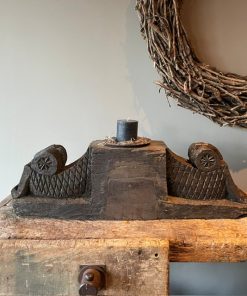 Alternative view of Uniek Houten Ornament Kandelaar Luksa