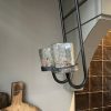Metalen kasthanger stompkaars