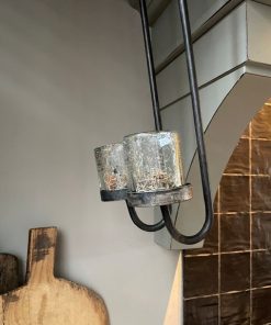 Metalen kasthanger stompkaars