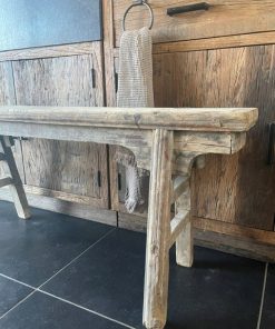 Chinese houten bankje - Afbeelding 4
