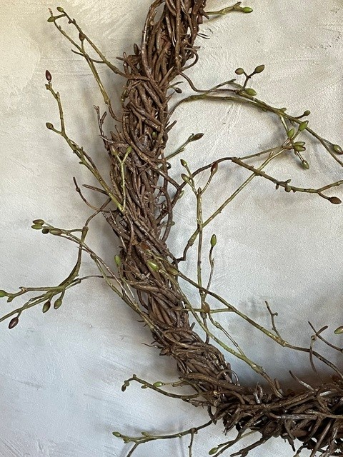 Kunst krans 40 cm - Afbeelding 3