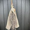 Toef kunst Dadeltak bes Bruin 60 cm - S - met linnen doek
