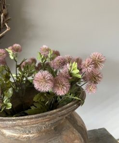 Kunstbloem Pompon Mila 55 cm, in vaas 6 stuks €29,85