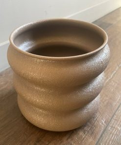 Taupe potje met kunst groen SET - Afbeelding 5