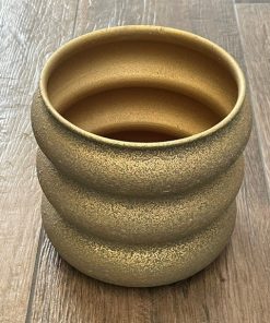 Brons/goud potje met kunst groen SET - Afbeelding 5